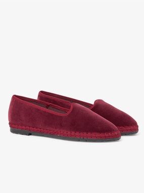 NEW Flabelus Velvet Ballet Flats